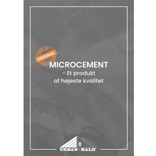 MicroCement Inspirationsbrochure forside